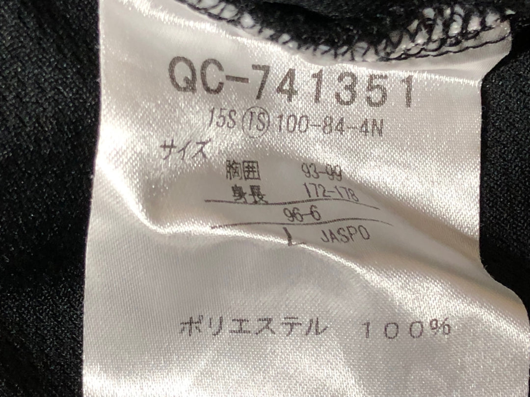 JW431 ルコックスポルティフ le coq sportif 半袖サイクルジャージ 黒 L