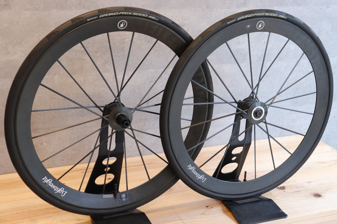 【訳あり】 ライトウエイト LIGHTWEIGHT マイレンシュタイン MEILENSTEIN EVO カーボン チューブレス ホイールセット シマノ11S/12S 【さいたま浦和店】