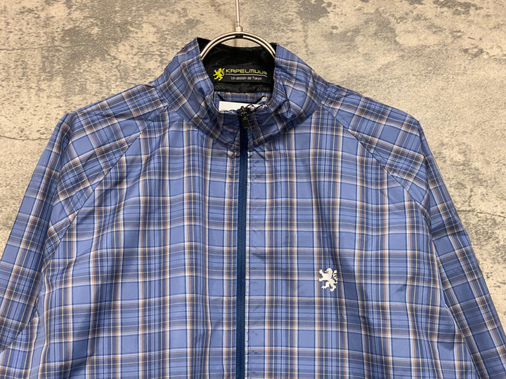 JO874 カペルミュール KAPELMUUR ウインドブレイカー ネイビー チェック XXL