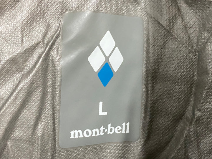 JW047 モンベル mont bell 長袖 サイクルレインジャケット 紺 L
