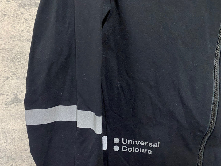 KD161 ユニバーサルカラーズ Universal Colours Mono Long Sleeve Jersey 長袖 サイクルジャージ 黒 M