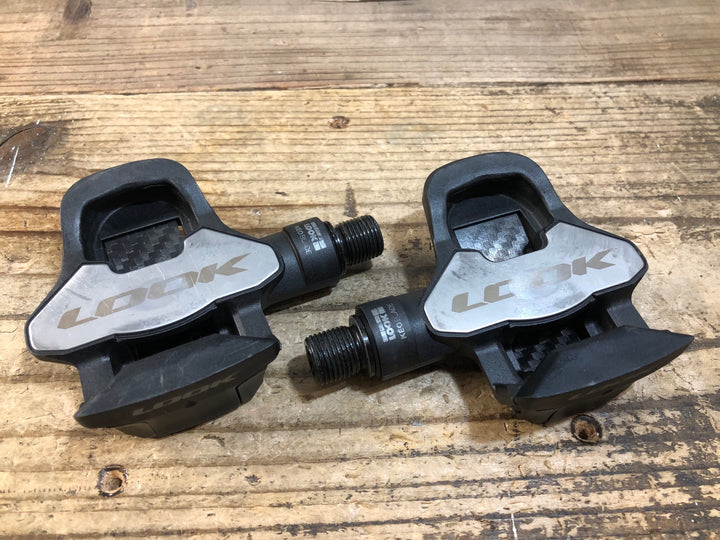KG734 ルック LOOK ケオ KEO BLADE CARBON 16 ビンディングペダル クロモリシャフト