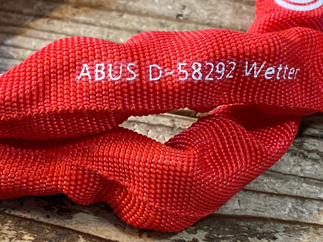 JX231 アブス ABUS 5805C ダイヤル式 チェーンロック レッド