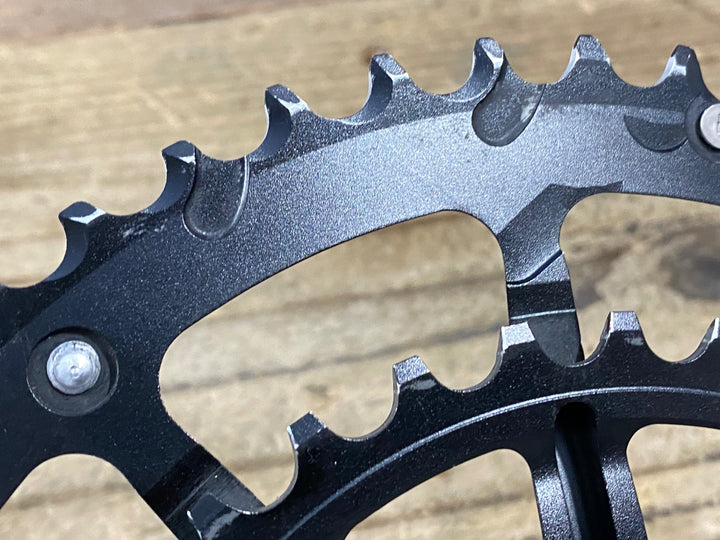 JS017 ホログラム HOLLOWGRAM OPI SPIDERING SL チェーンリング 50/34T アウターインナー一体型