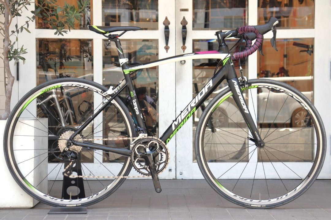 メリダ MERIDA ライド RIDE400 LAMPRE 2015モデル S/Mサイズ シマノ 105 5800 MIX 11S アルミ ロードバイク 【横浜店】