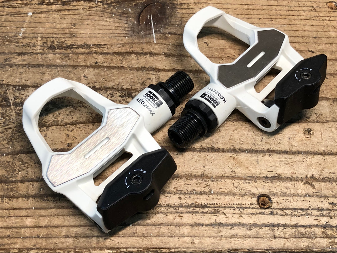IW050 ルック LOOK KEO2 MAX ビンディングペダル 白