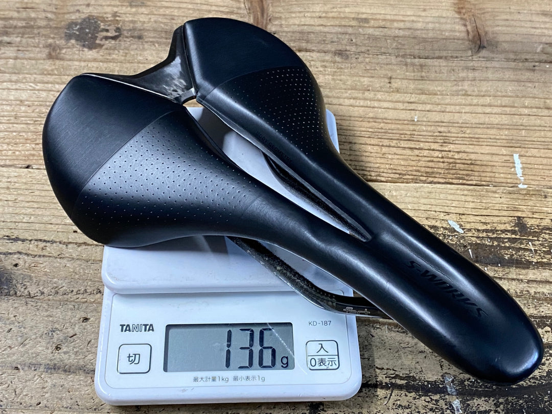 KE851 スペシャライズド SPECIALIZED S-WORKS ROMIN EVO サドル 黒 143mm カーボンレール