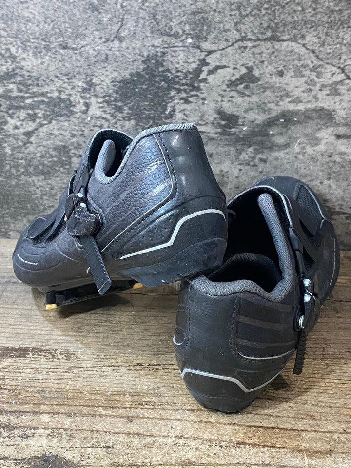 JX957 シマノ SHIMANO RP3 SH-RP300 ビンディングシューズ EU42 黒 3穴/2穴