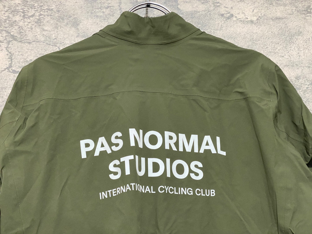JP756 パスノーマルスタジオ PAS NORMAL STUDIOS Mechanism Rain Jacket 長袖 レインジャケット 緑 S