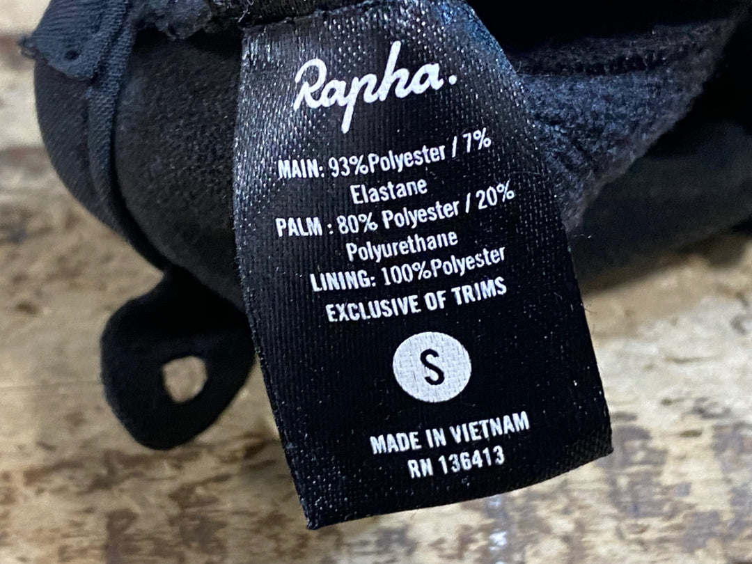 KE009 ラファ Rapha 長指 グローブ グレー S 裏起毛