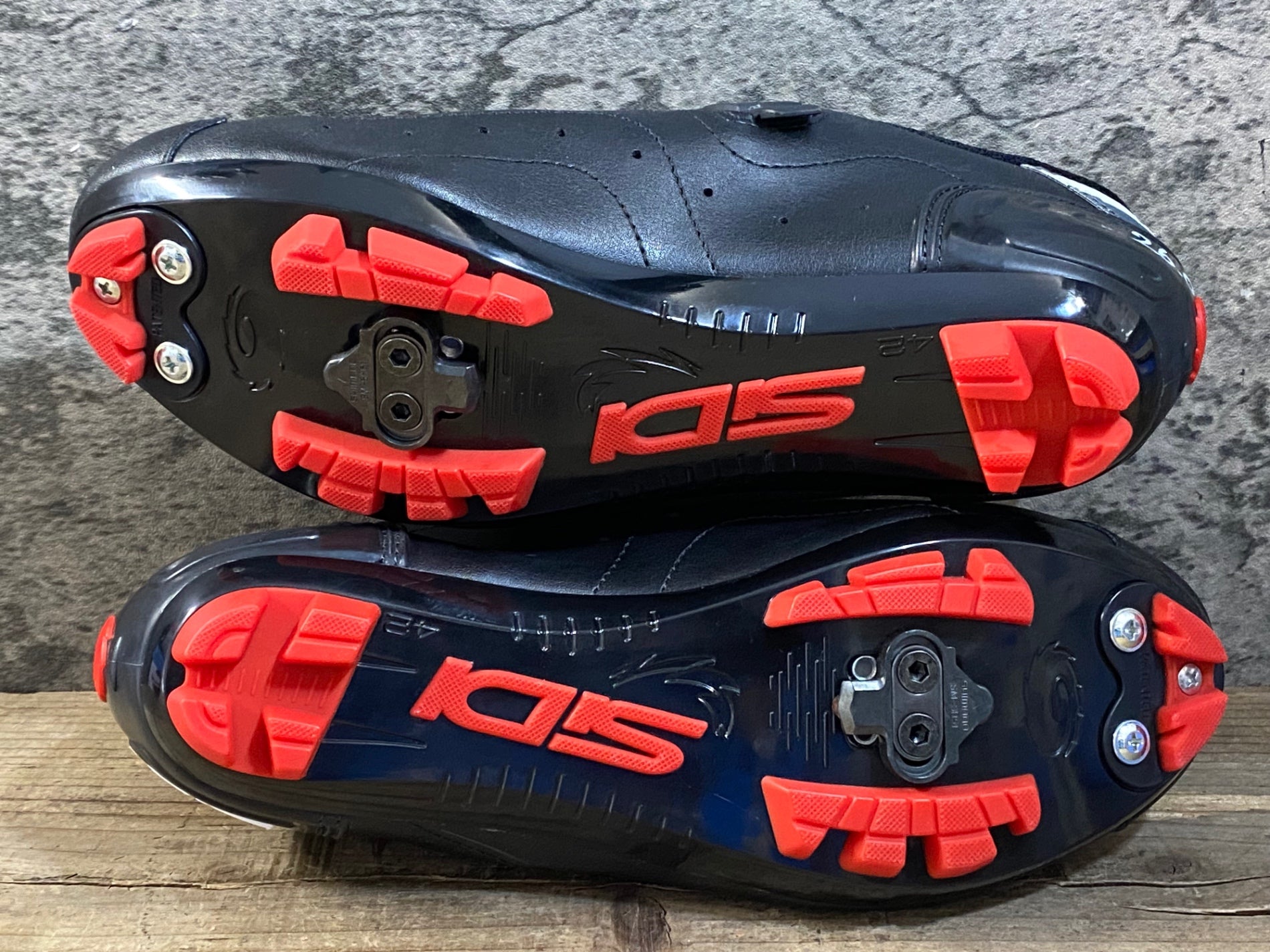 KG383 シディ SIDI TRACE MTB ビンディングシューズ 黒 SPD EU42 ※ペン