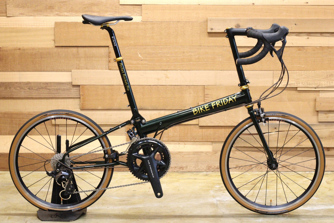 バイクフライデー BIKE FRIDAY ポケット ロケット プロ Pocket Rocket Pro シマノ アルテグラ R8000 11S スチール ミニベロ ロードバイク 20インチ451 折り畳み 小径車 【立川店】