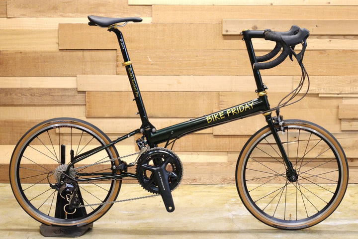 バイクフライデー BIKE FRIDAY ポケット ロケット プロ Pocket Rocket Pro シマノ アルテグラ R8000 11S スチール ミニベロ ロードバイク 20インチ451 折り畳み 小径車 【立川店】