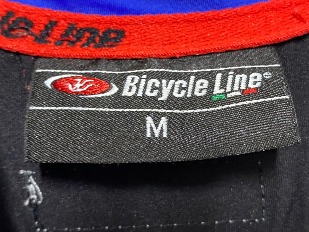 JN202 バイシクルライン BicycleLine 半袖 サイクルジャージ 青 M