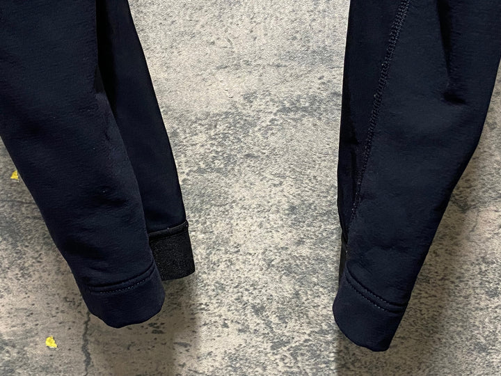 KN639 ラファ Rapha PRO TEAM WINTER TIGHTS WITH PAD ビブタイツ 黒 L 裏起毛 ※接着剥がれのためジャンク