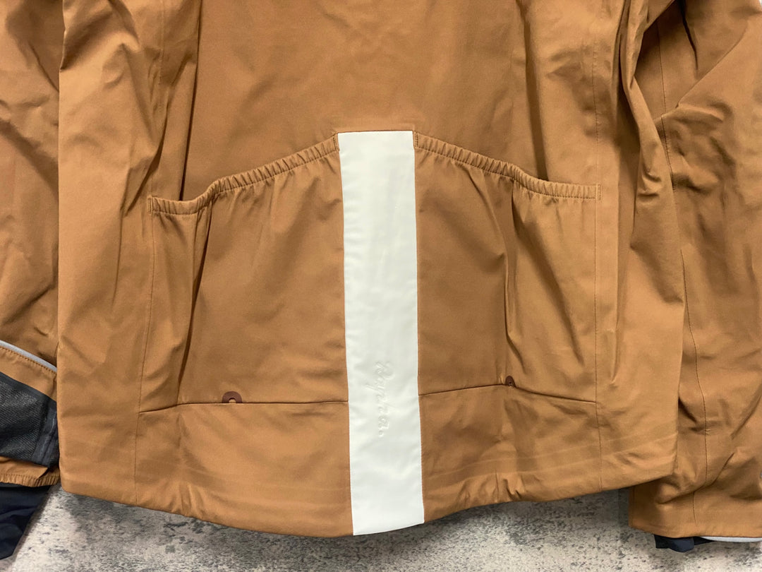 JY603 ラファ Rapha CLASSIC WINTER JACKET 長袖 サイクルジャケット 茶 L GORE-TEX INFINIUM ソフトシェル