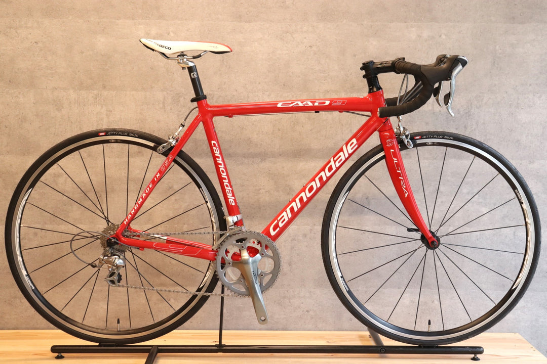 キャノンデール CANNONDALE キャド CAAD9-6 2009モデル 52サイズ シマノ ティアグラ 4500 9S アルミ ロードバイク 【さいたま浦和店】