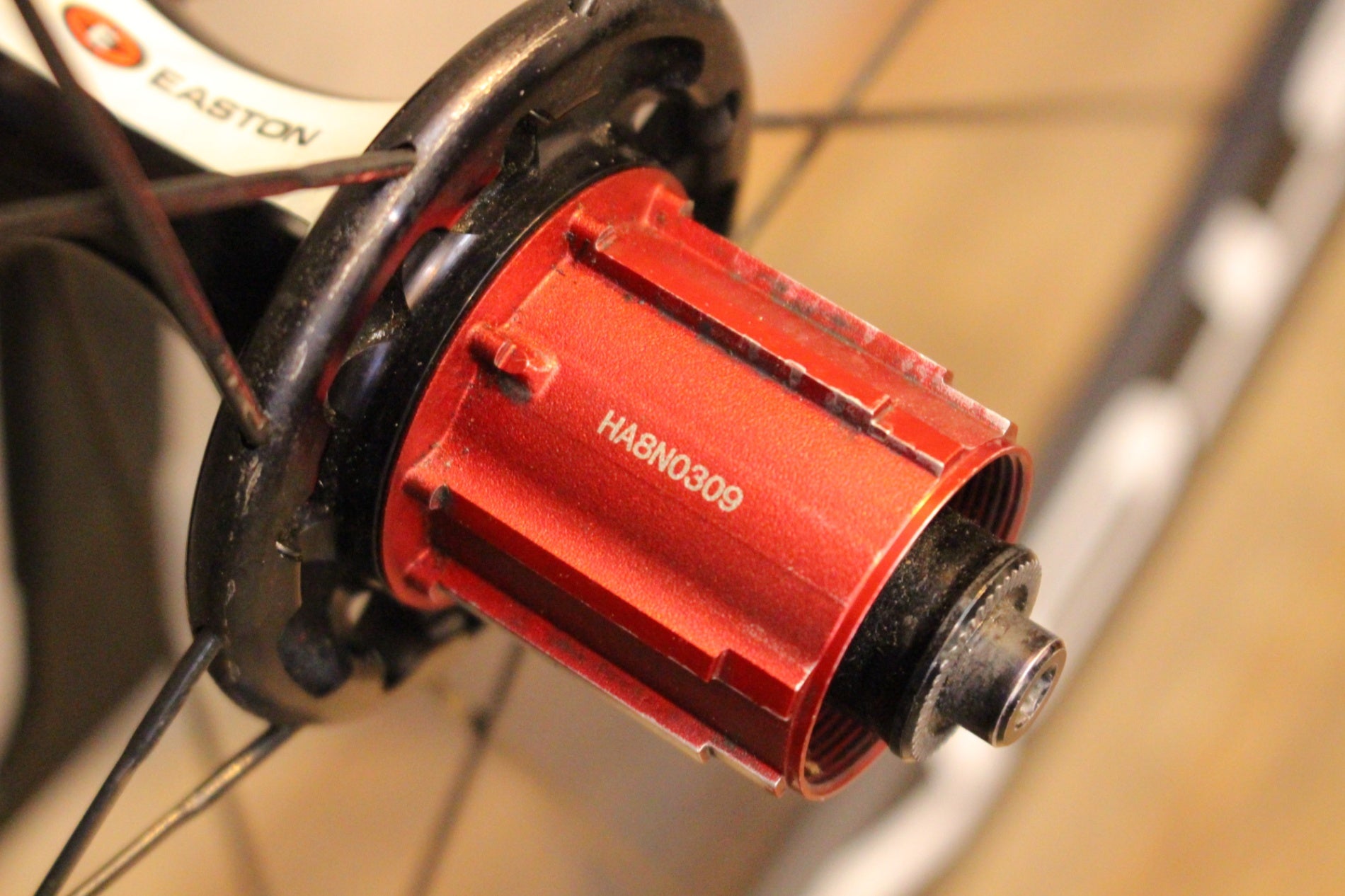 イーストン EASTON EC90 AERO カーボン チューブラー リアホイール