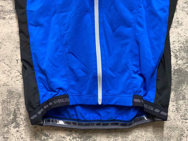 KF344 パールイズミ PEARL iZUMi 半袖 サイクルジャージ 青 L