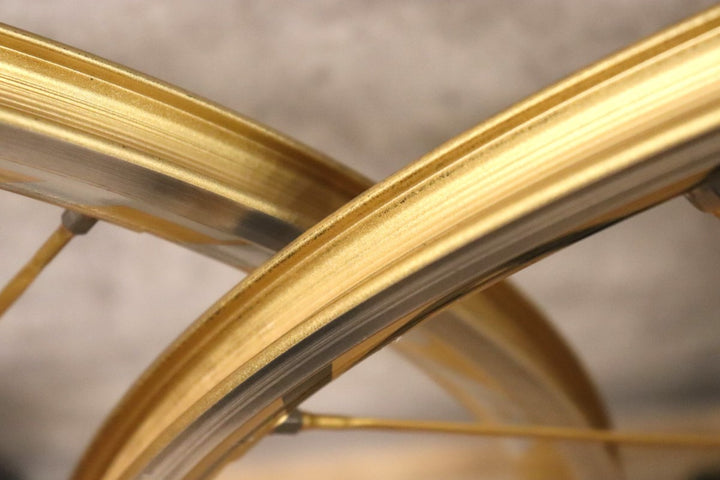 カンパニョーロ Campagnolo シャマルウルトラ SHAMAL ULTRA GOLD アルミ クリンチャー ホイールセット カンパ 12/11S ナローリム【さいたま浦和店】