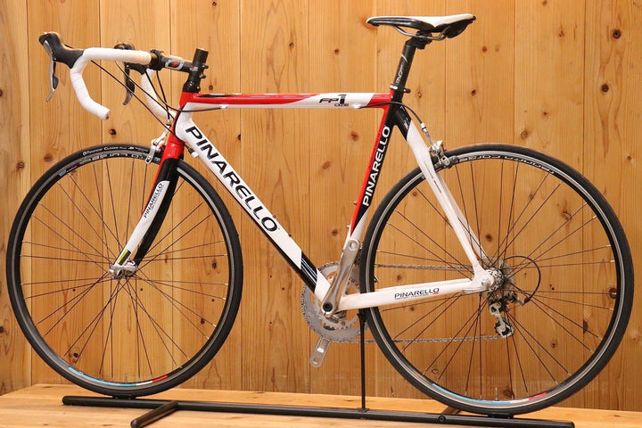 【訳あり】 ピナレロ PINARELLO FP1 2009年モデル 540サイズ シマノ ティアグラ 4600 10S アルミ カーボンバック ロードバイク 【芦屋店】