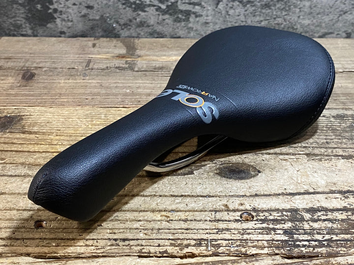 KK760 ワンバイエス ONEbyESU SOLE NARROW 30 サドル 黒 Ti ALLOY レール 138mm