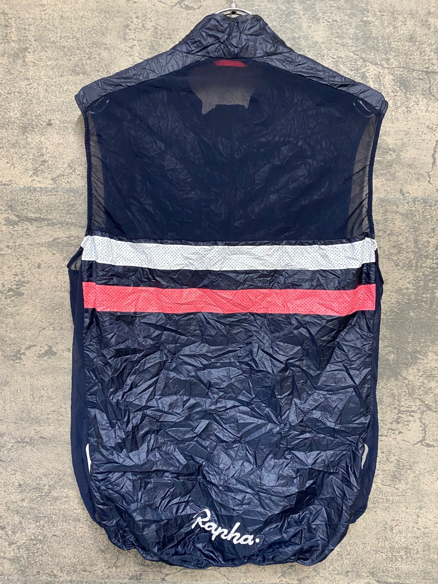 KD165 ラファ Rapha BREVET GILET ジレ サイクルベスト 紺 XL – BICI