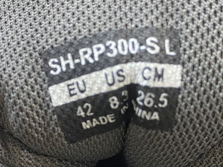 JX957 シマノ SHIMANO RP3 SH-RP300 ビンディングシューズ EU42 黒 3穴/2穴