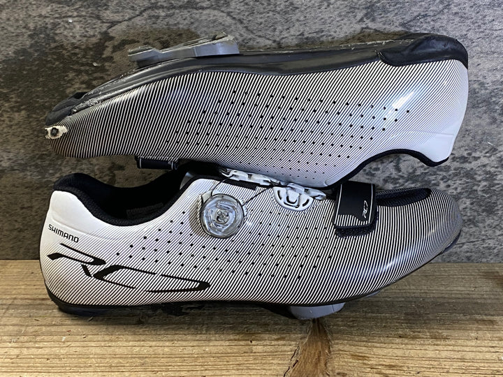JT969 シマノ SHIMANO RC7 SH-RC700 ビンディングシューズ 黒 EU42 WIDE