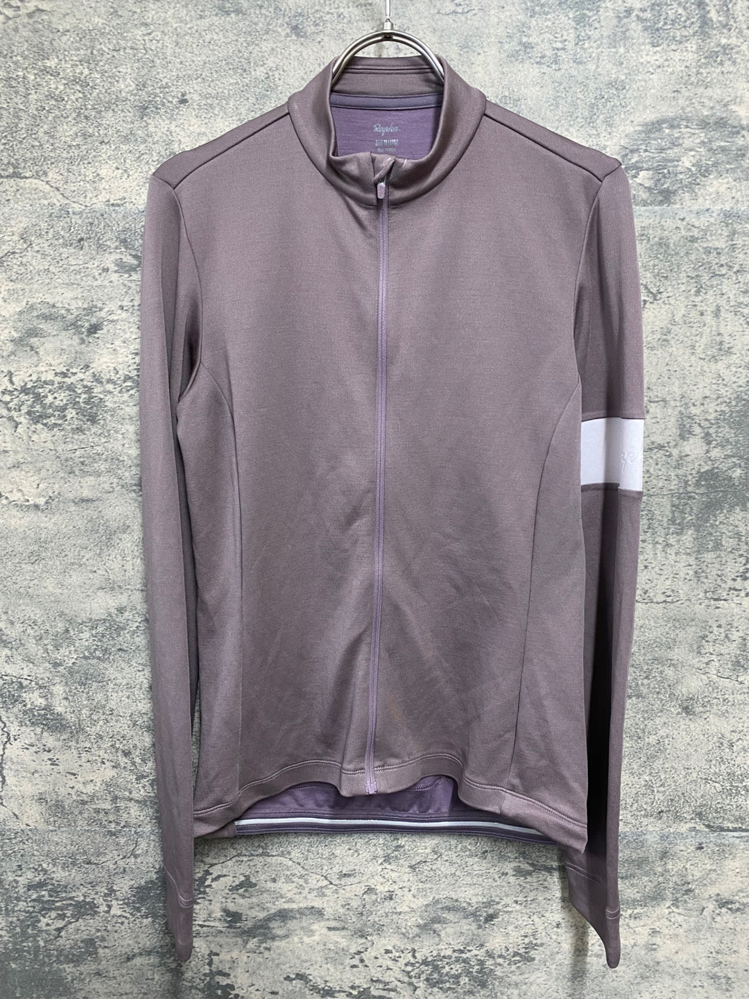 JJ689 ラファ Rapha WOMEN'S CLASSIC LONG SLEEVE JERSEY 長袖 サイクルジャージ 紫 M