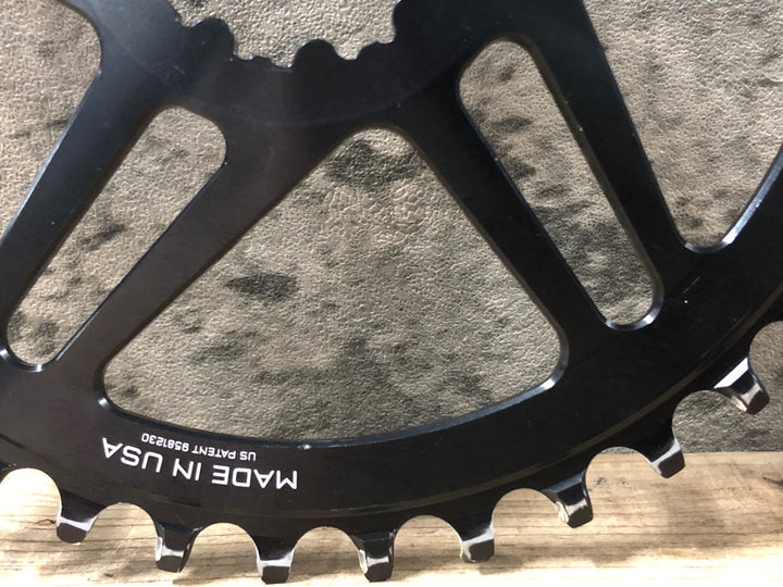 JU072 ウルフトゥース WOLF TOOTH Direct Mount Chainring チェーンリング 黒 40T
