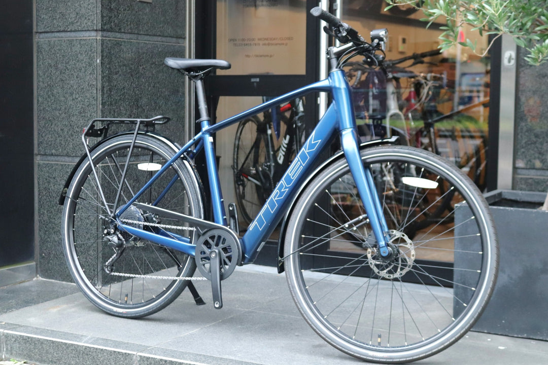 トレック TREK FX+ 2 2023モデル Lサイズ シマノ 1×9S アルミ 電動アシスト クロスバイク Eバイク 【東京南麻布店】