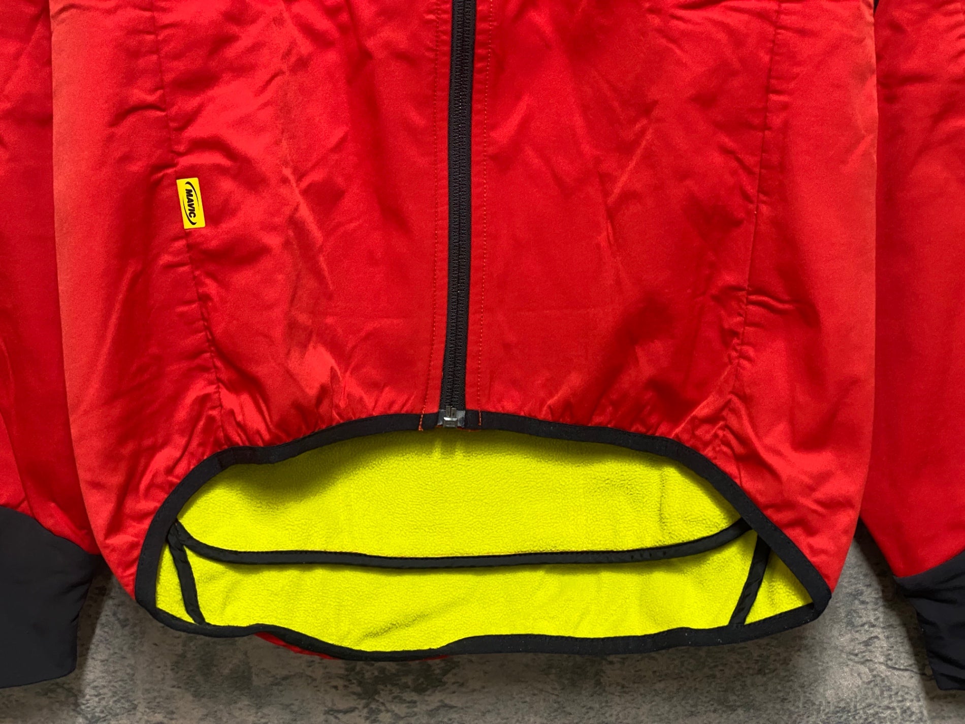 JS442 マヴィック MAVIC 長袖 サイクルジャケット 赤 L 裏起毛 – BICI