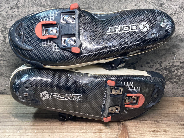 JP528 ボント BONT ヴァイパー VAYPOR ビンディングシューズ EU44 3穴 白 ※ジャンク