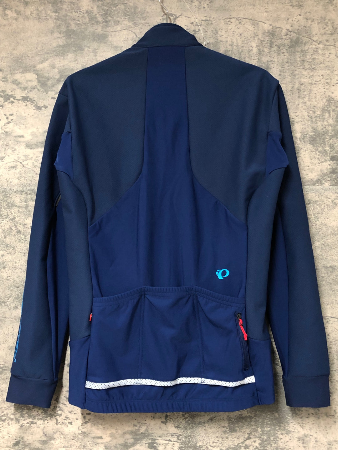 KB679 パールイズミ PEARL iZUMi 長袖 サイクルジャケット 紺 L 裏起毛
