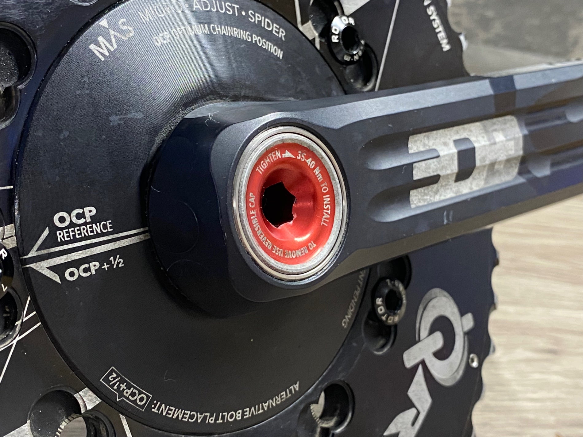 JZ315 ローター ROTOR 3D+ クランクセット 50/36T 170mm 楕円チェーン