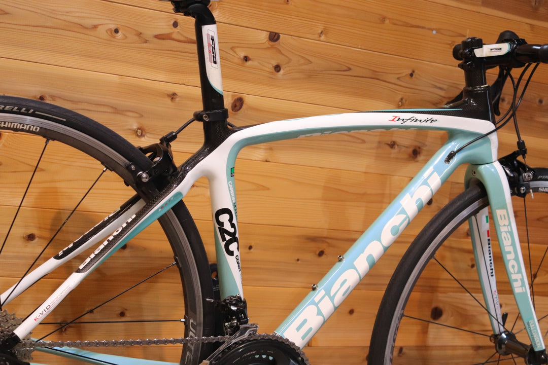 ビアンキ BIANCHI インフィニート INFINITO C2C 2010モデル 470サイズ シマノ 105 R7000 11S カーボン ロードバイク 【広島店】