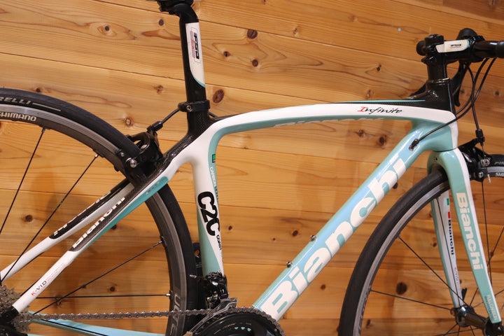 ビアンキ BIANCHI インフィニート INFINITO C2C 2010モデル 470サイズ シマノ 105 R7000 11S カーボン ロードバイク 【広島店】