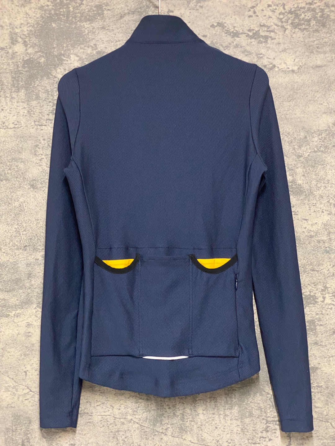 KF516 カフェドシクリステ Cafe du Cycliste Clemence man 長袖 サイクルジャージ 紺 XS