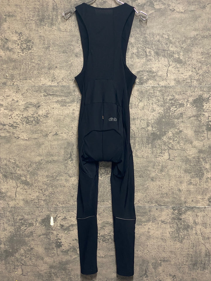 KI019 DHB ビブタイツ M 黒 裏起毛