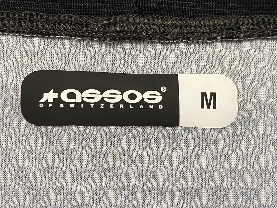 JM774 アソス ASSOS OFFROAD 長袖 トレイル ドライTシャツ グレー 黒 M