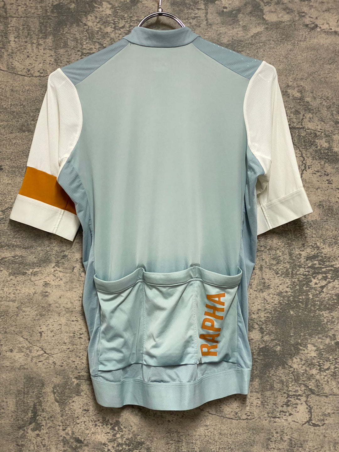 KE008 ラファ Rapha PRO TEAM TRAINING JERSEY 半袖 サイクルジャージ 水色 S