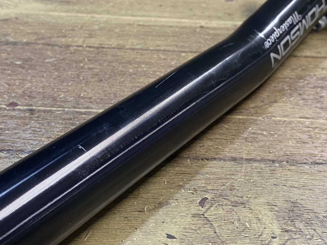 JU819 トムソン THOMSON マスターピース Masterpiece アルミ シートポスト Φ27.2 330mm 16㎜オフセット 黒