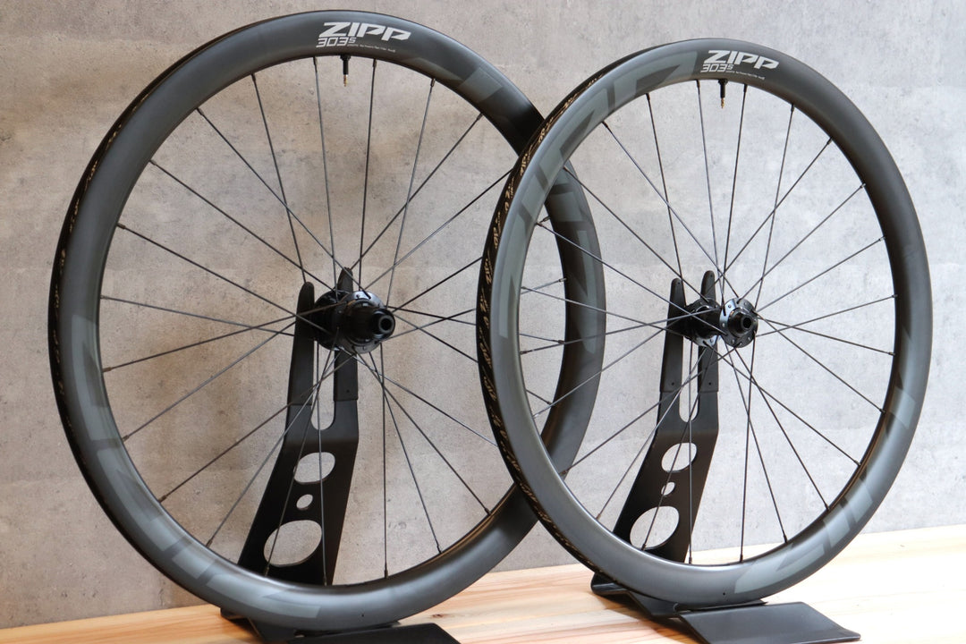 ジップ ZIPP 303S DISC シマノ 11/12S 23㎜ フックレス カーボン チューブレス ホイールセット 【さいたま浦和店】