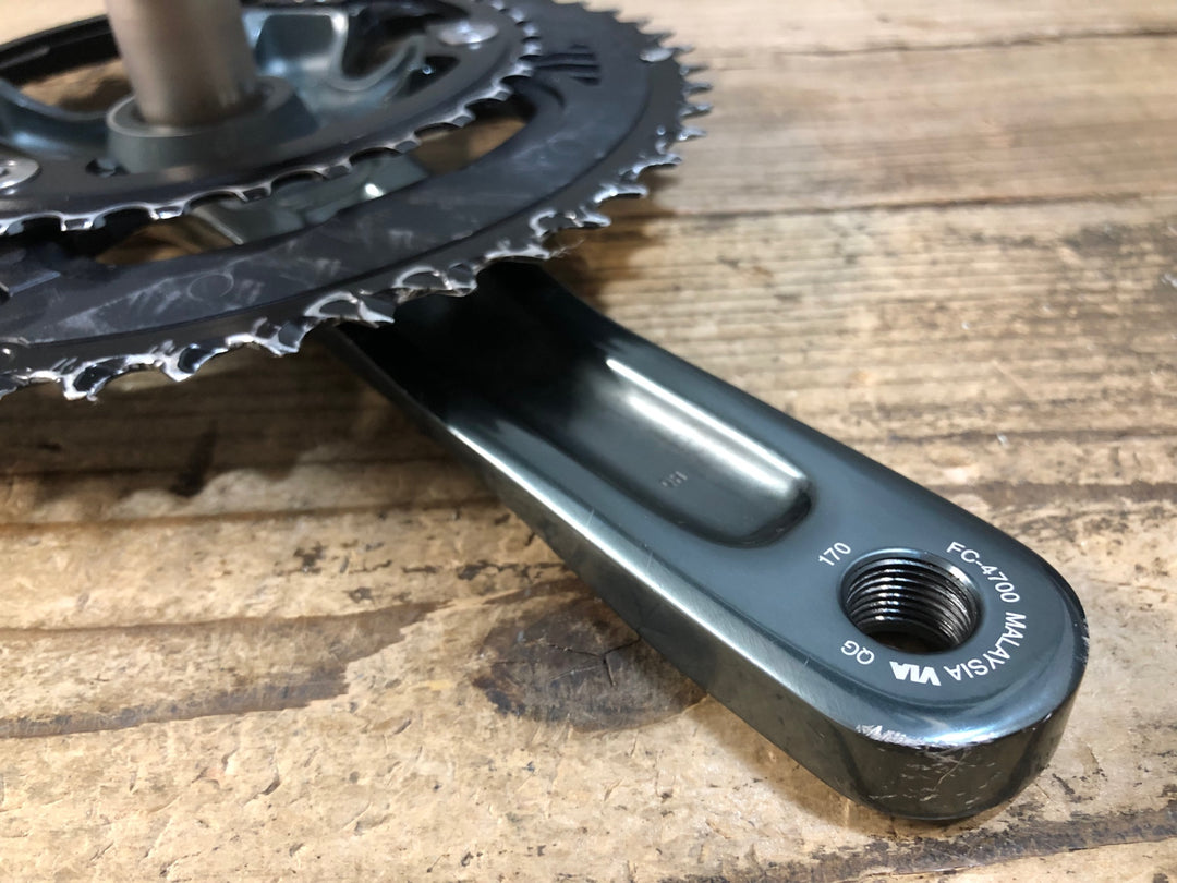 KE142 シマノ SHIMANO ティアグラ TIAGRA FC-4700 クランクセット 50/34T 170mm