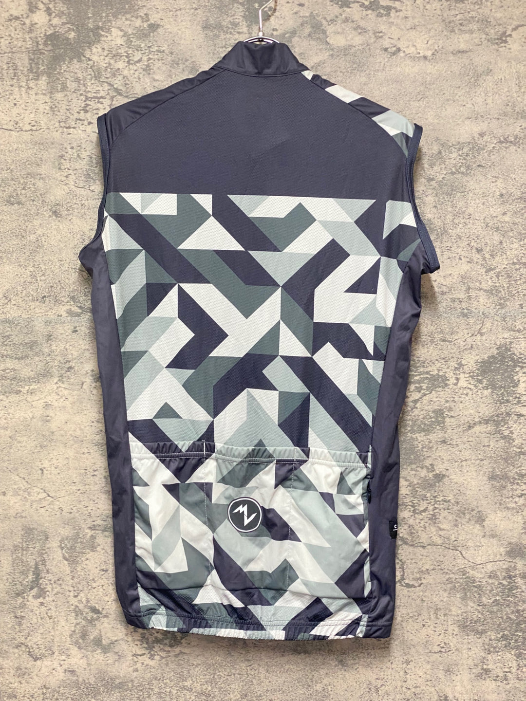 KM972 モルベロ MORVELO サイクルベスト ジレ 白グレー S