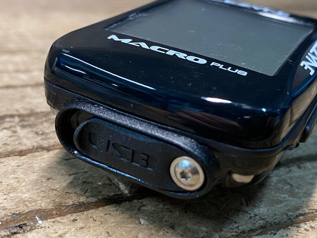 IR099 レザイン LEZYNE MACRO PLUS GPS サイクルコンピューター 黒 動作確認済