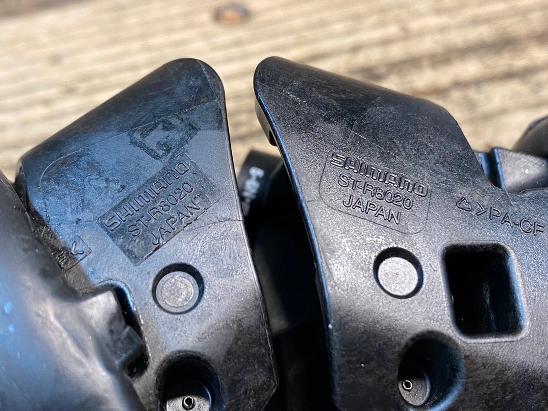 JL062 シマノ SHIMANO アルテグラ ULTEGRA ST-R8020 STIレバー ※クランプ部品欠品、固定部分にクラックありジャンク