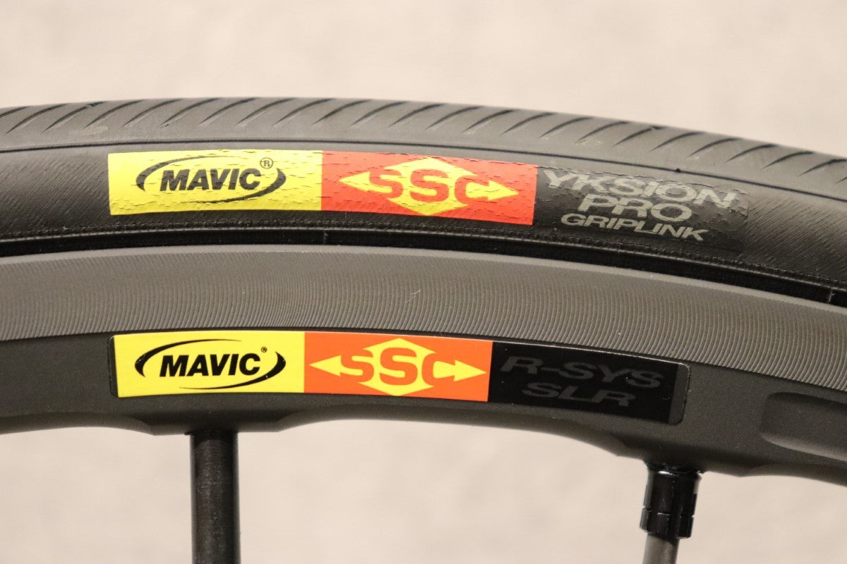 マヴィック MAVIC アールシス R-SYS SLR アルミ クリンチャー ホイール