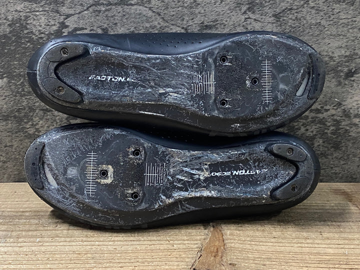 KQ584 ジロ GIRO EMPIRE EC90 レース ビンディングシューズ 黒 EU43.5 ※ガリ傷
